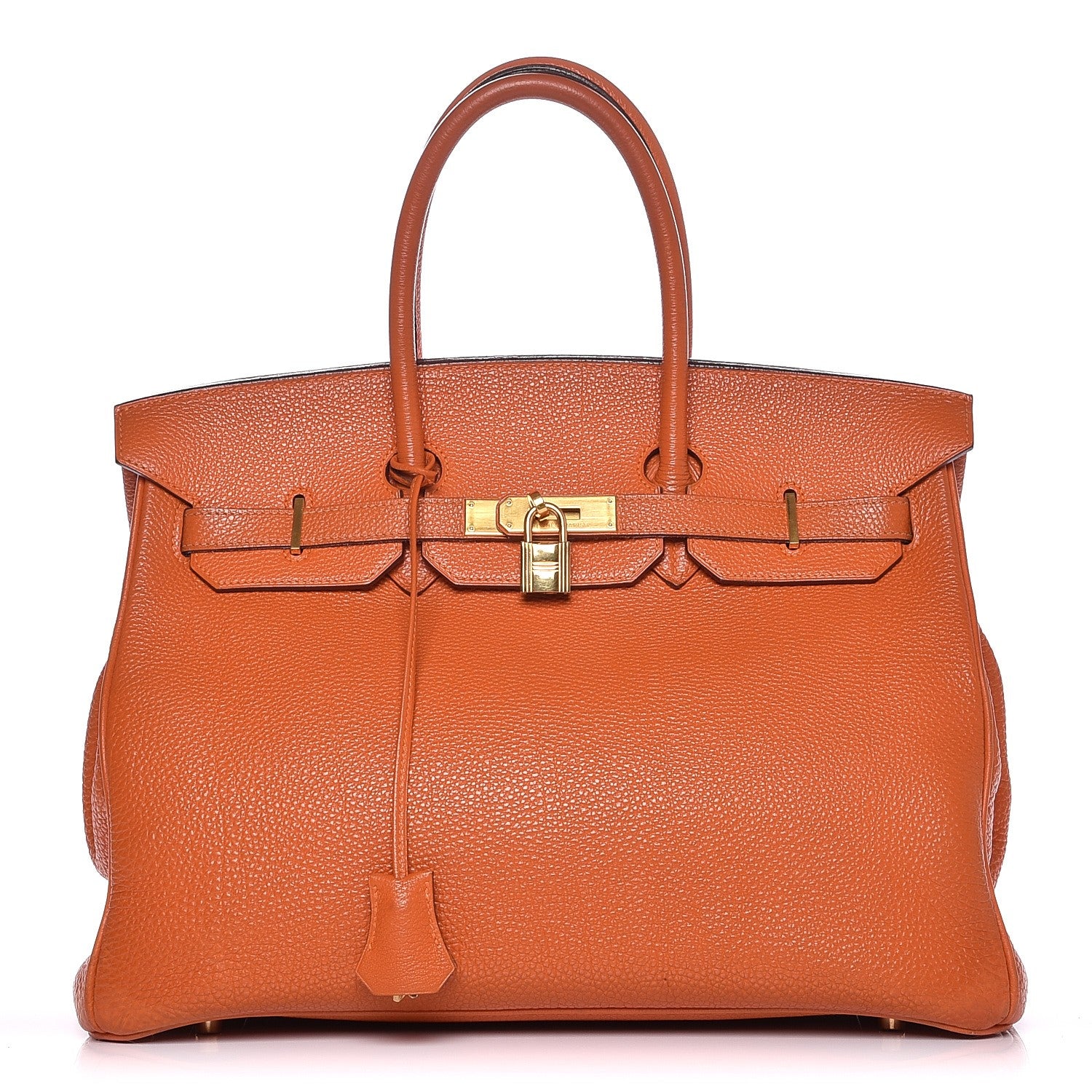Hermes Togo Birkin 35 Orange 1 of 21