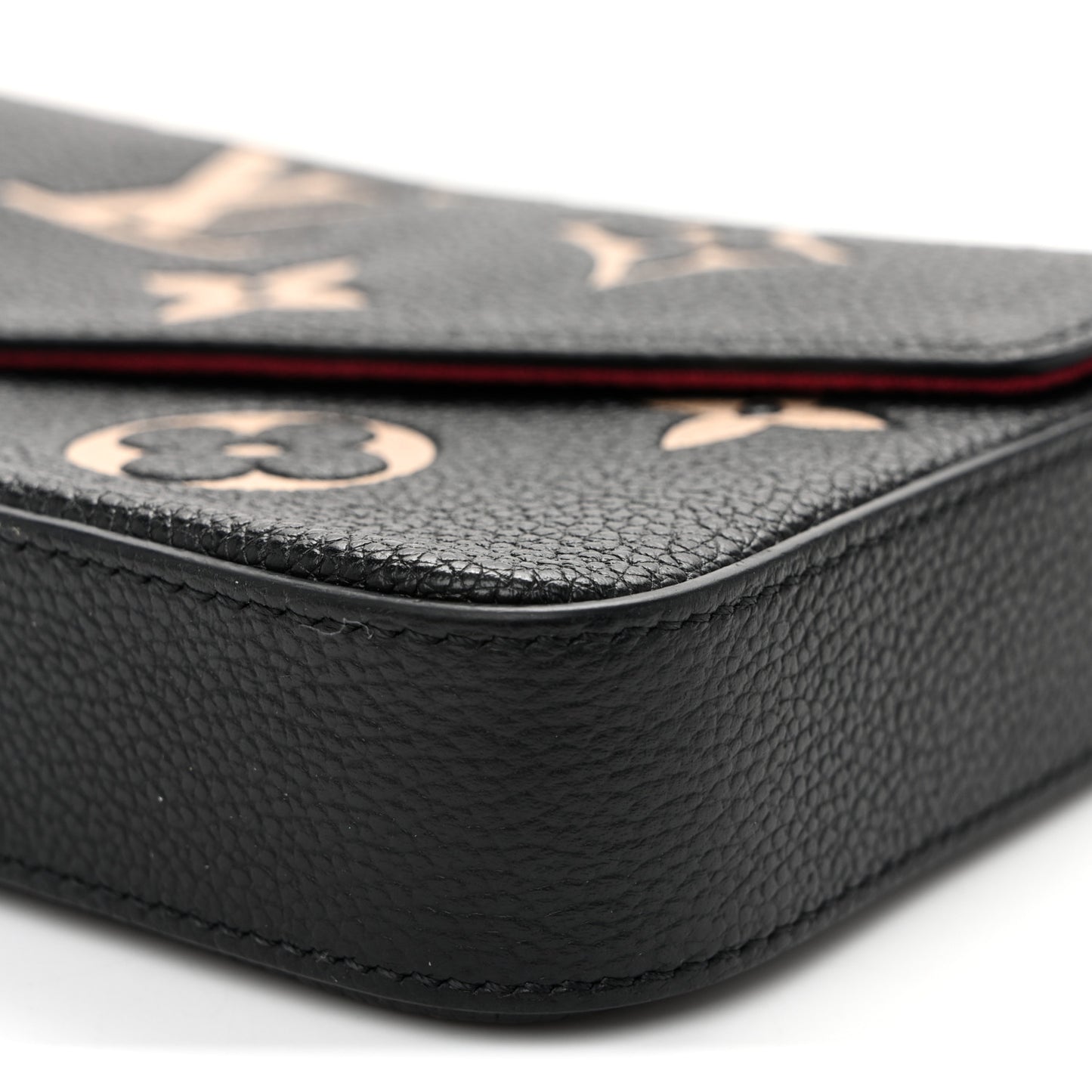 Empreinte Monogram Giant Felicie Pochette Black Beige