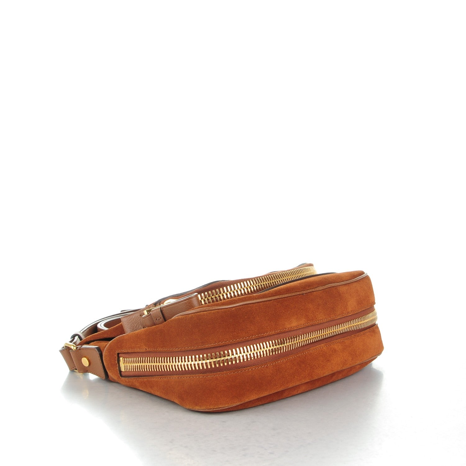 Tom Ford Suede Calfskin Medium Jennifer Crossbody Bag Caramel 4 of 7