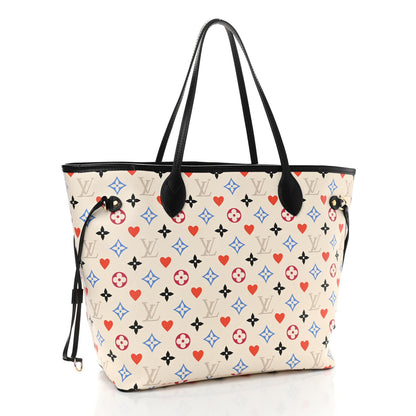 Louis Vuitton Game On Neverfull MM White 3 of 12