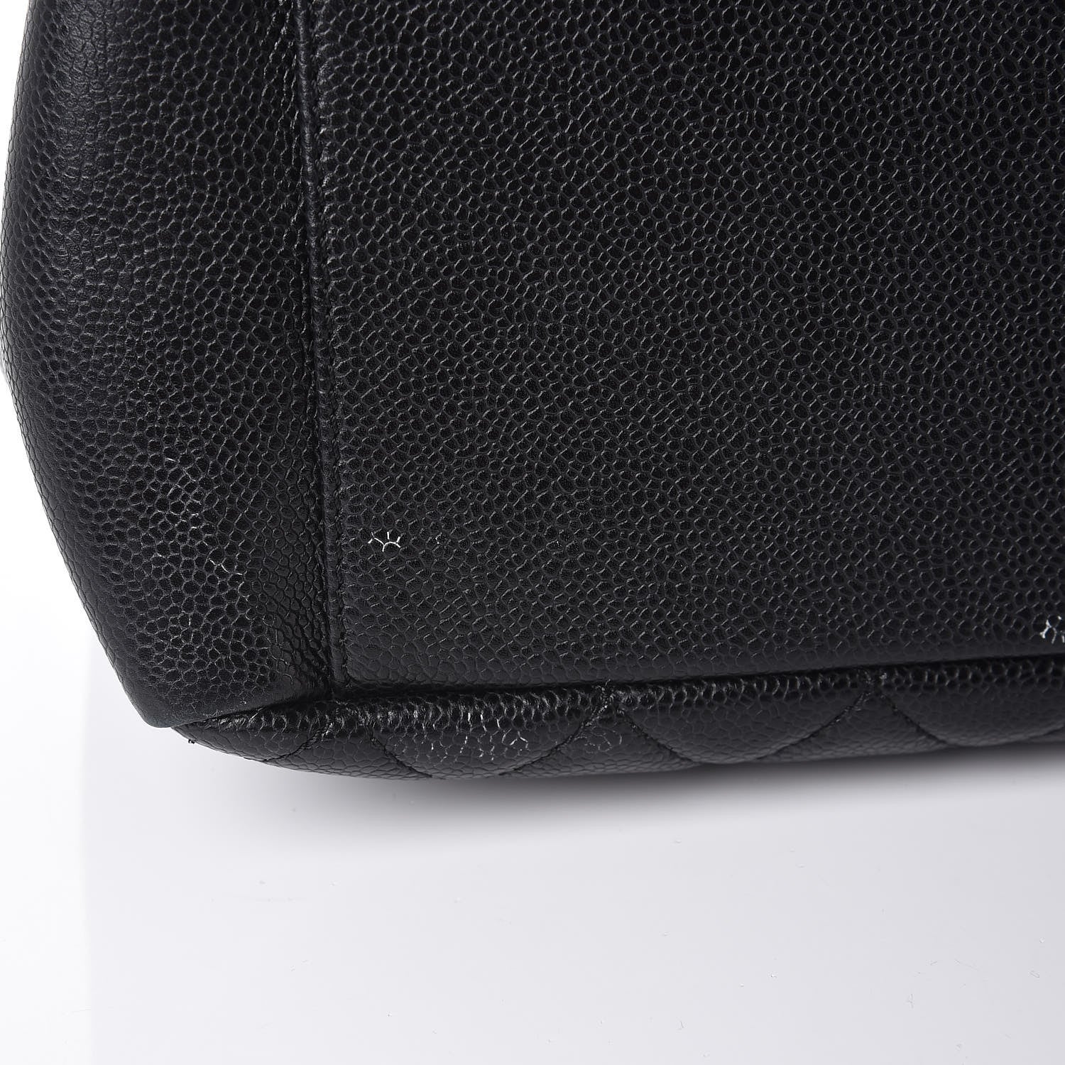 Chanel Caviar Quilted Grand Shopping Tote GST Black 8 of 9