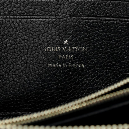 Louis Vuitton Empreinte Clemence Wallet Black 6 of 6