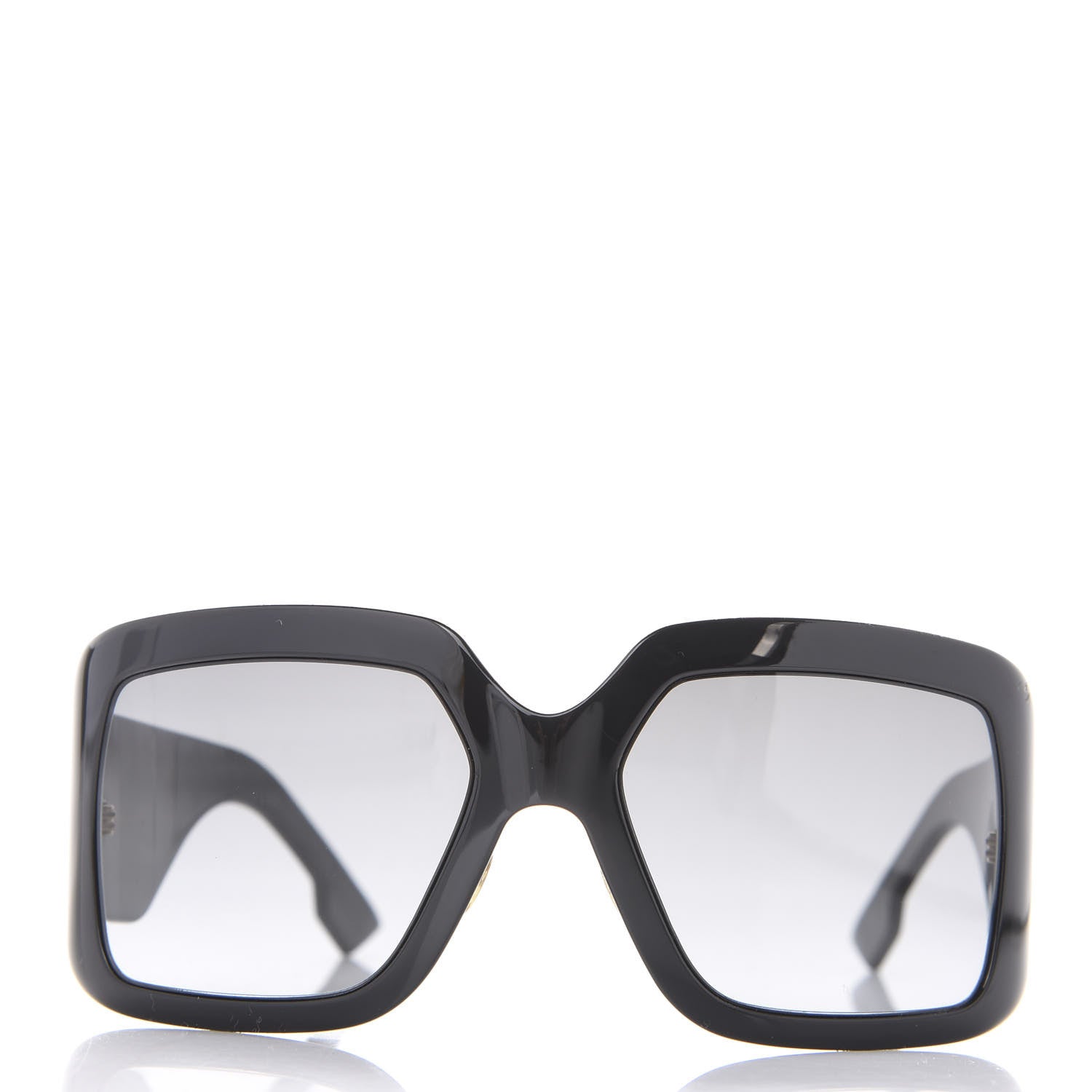 Christian Dior Acetate DiorSo Light 2 Shield Sunglasses Black 3 of 7