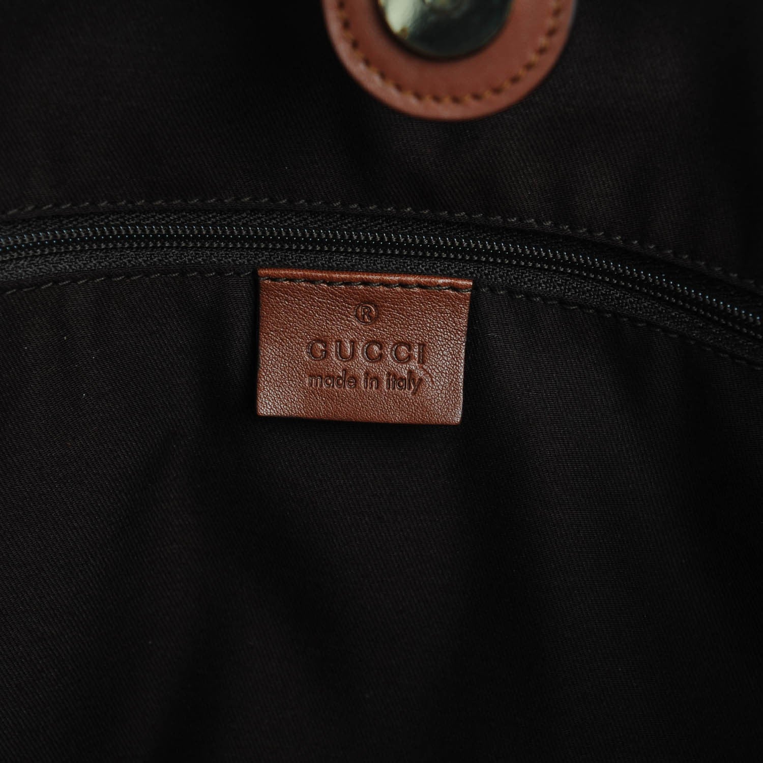 Gucci Monogram Large Sukey Tote Brown 6 of 7
