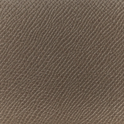 Hermes Epsom Calvi Card Case Etoupe 8 of 11