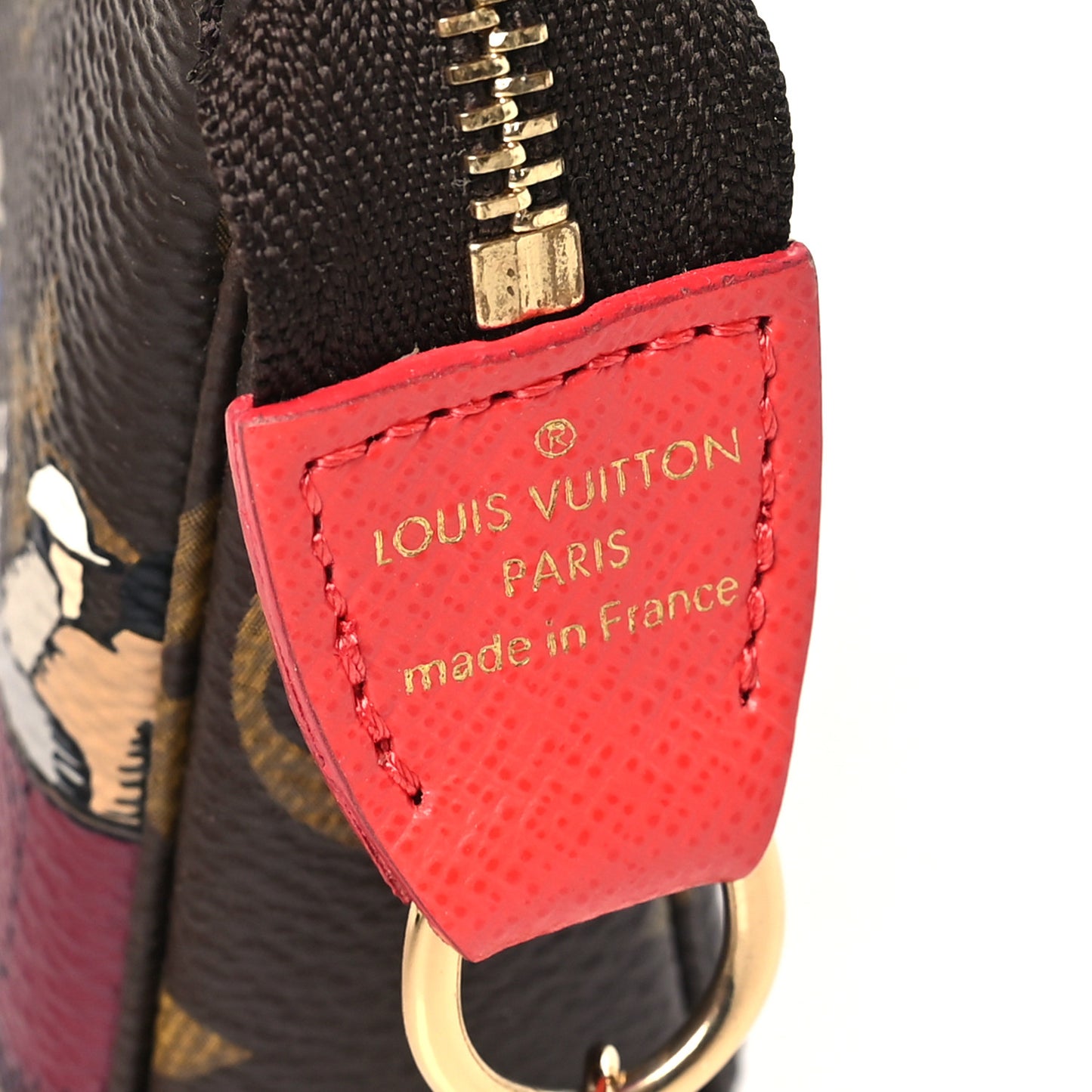 Monogram 2015 Christmas Animation Mini Pochette Accessories