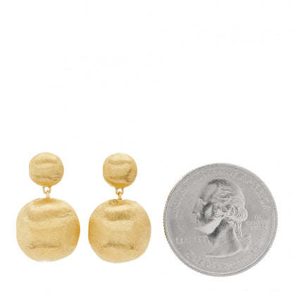 Marco Bicego 18K Yellow Gold Large Africa Drop Earrings 2 of 5