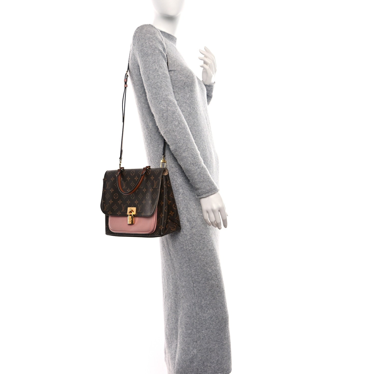 Louis Vuitton Monogram Marignan Rose Poudre 2 of 8