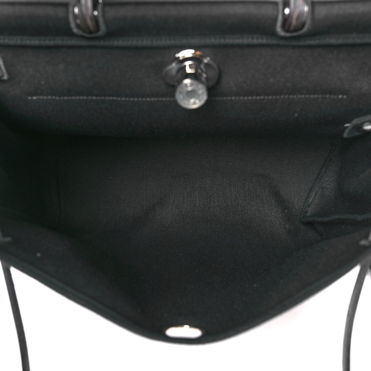 Hermes Military Toile Vache Hunter Herbag Zip 39 MM Black Deep Blue Indigo Ebene 6 of 11