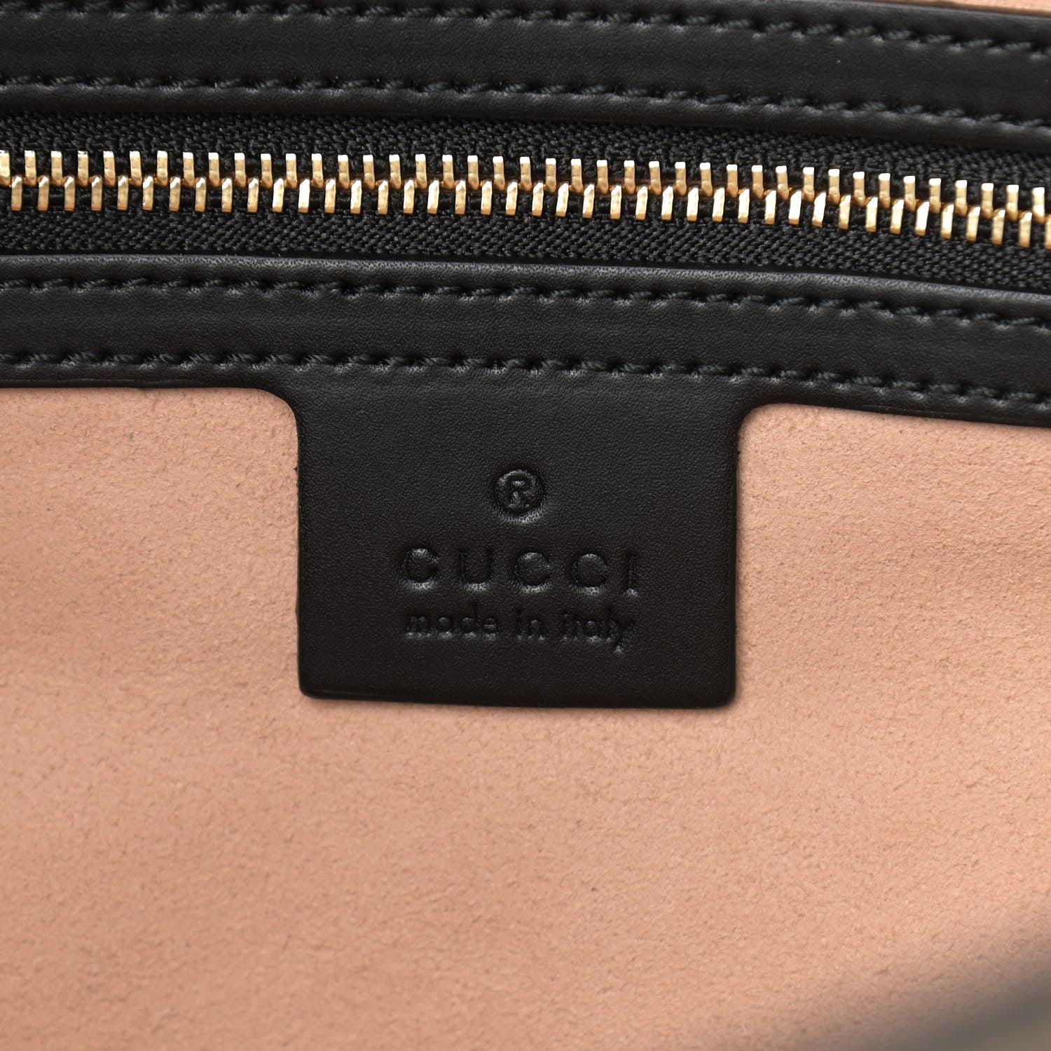 Gucci Soft GG Supreme Monogram Bees Small Crossbody Tote Beige Oro Black 6 of 9