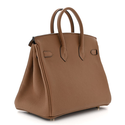 Hermes Togo Birkin 25 Alezan 3 of 11