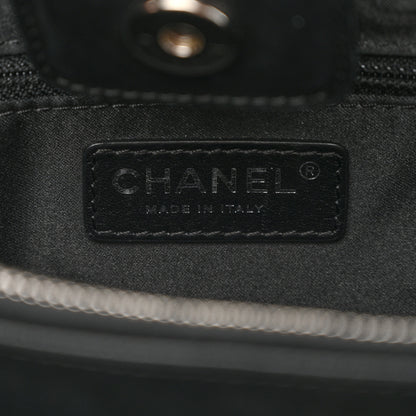 Chanel Lambskin Quilted Chanel 7 Tote Black 7 of 21