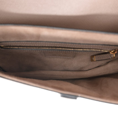 Christian Dior Grained Calfskin Saddle Bag Warm Taupe 5 of 14