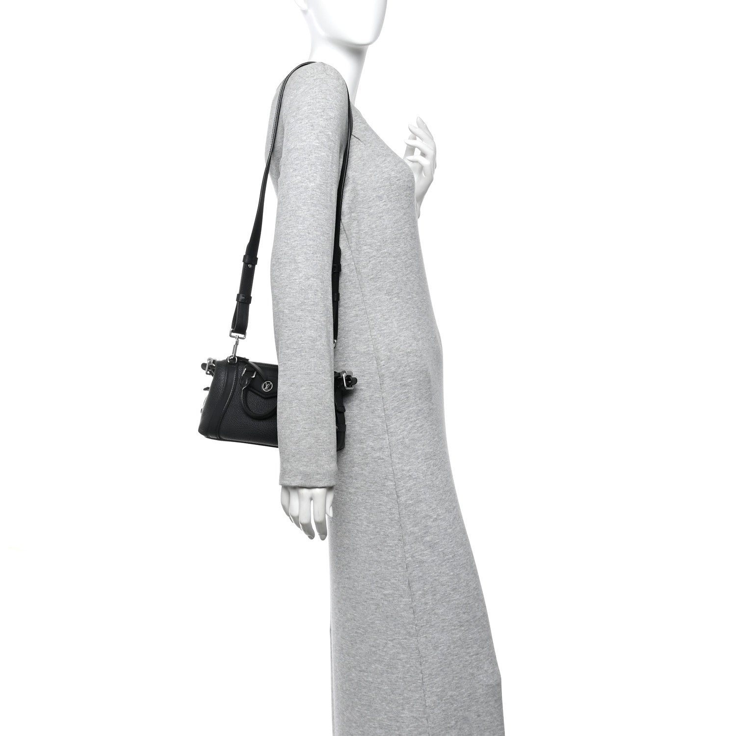 Louis Vuitton Calfskin Nano Biker Black 2 of 11