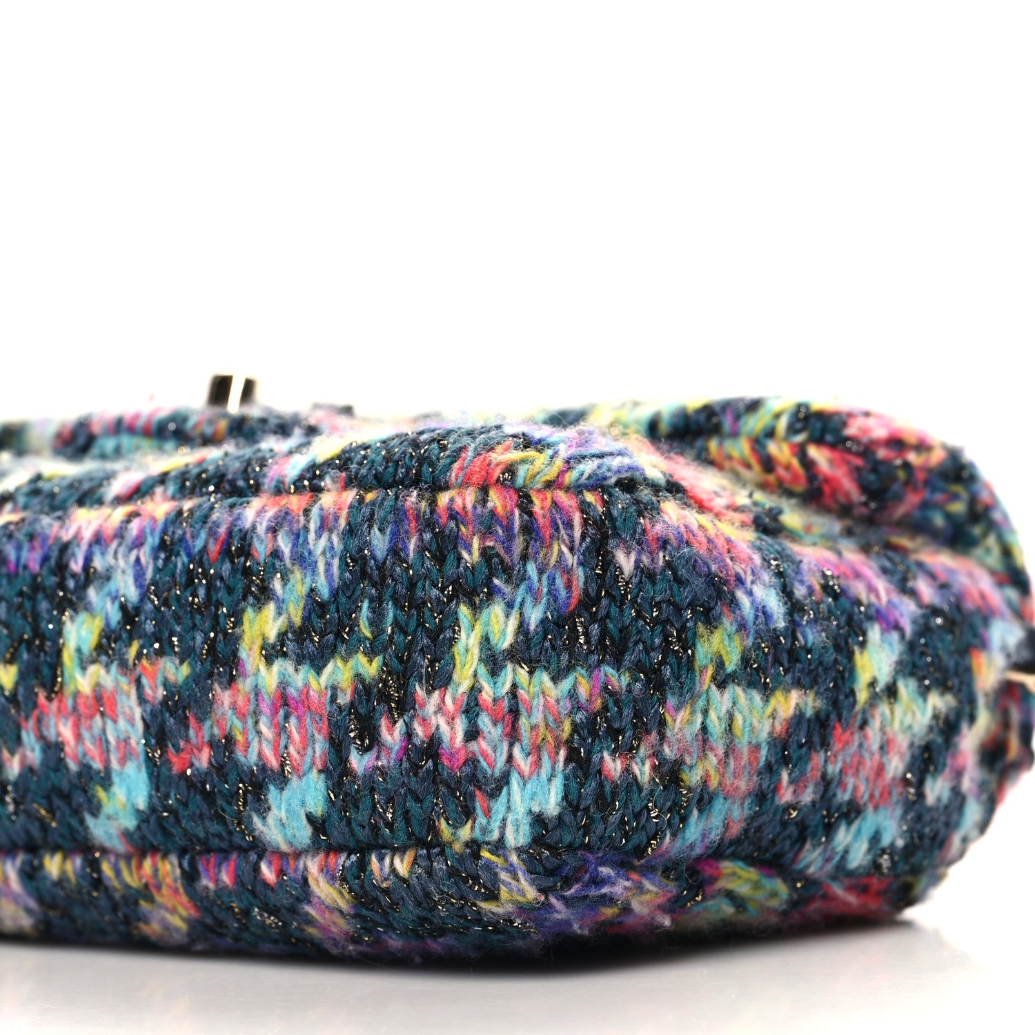 Chanel Knit Mini Rectangular Flap Multicolor 10 of 10