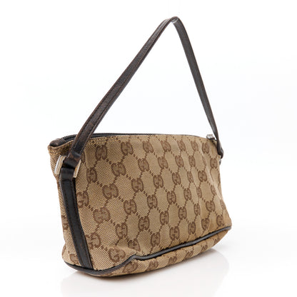 Gucci Monogram Boat Pochette Brown 3 of 11