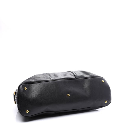 Saint Laurent Calfskin Oversized Muse Black 3 of 10