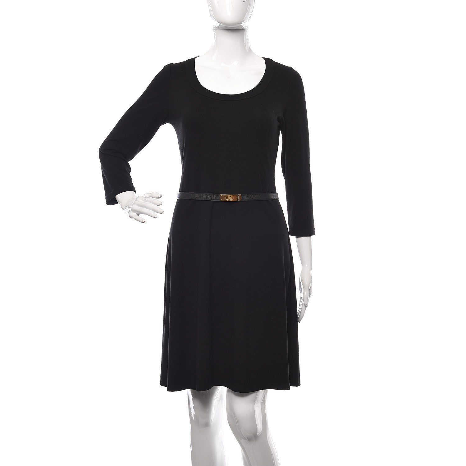 Hermes Epsom Kelly Belt Black 2 of 6