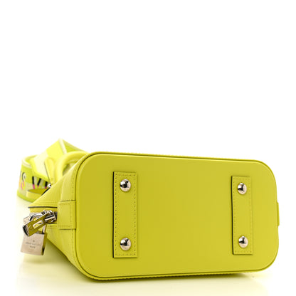 Louis Vuitton Epi Jacquard Alma BB Yellow Citron 4 of 9