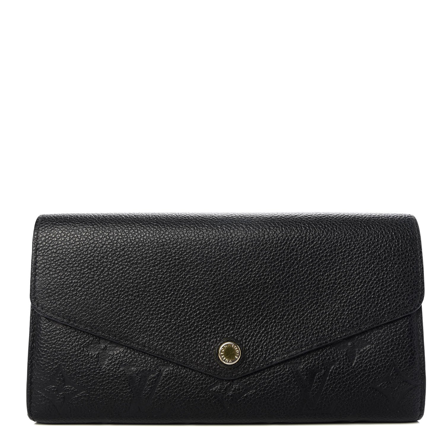 Louis Vuitton Empreinte Sarah Wallet NM Black 1 of 6