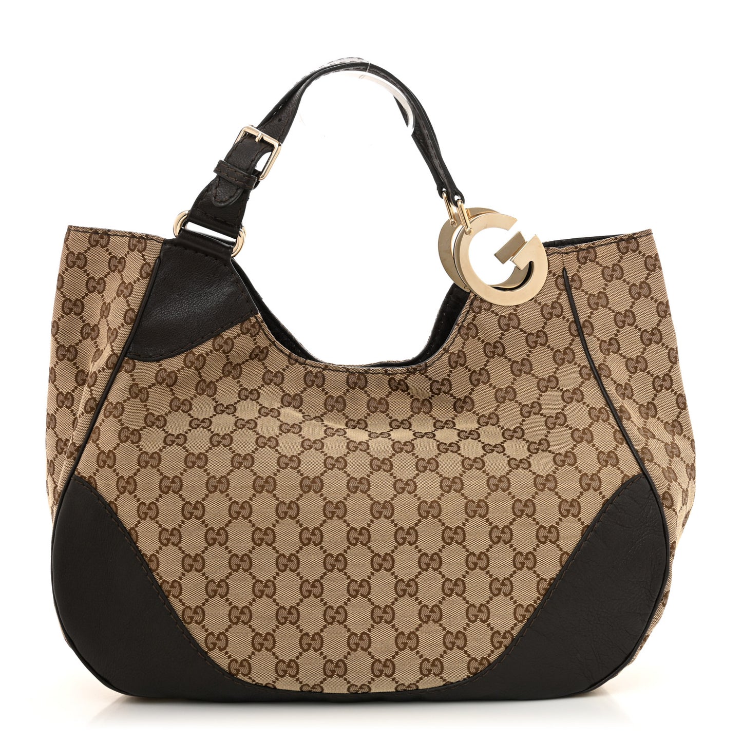Monogram Medium Charlotte Hobo Brown