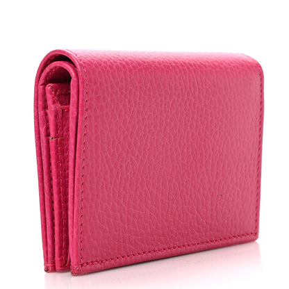 Gucci Dollar Calfskin GG Marmont Card Case Box Pink 3 of 6