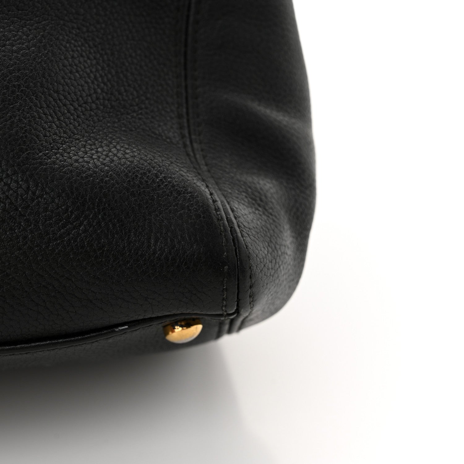 Chanel Calfskin Cerf Executive Shopper Tote Black 12 of 12