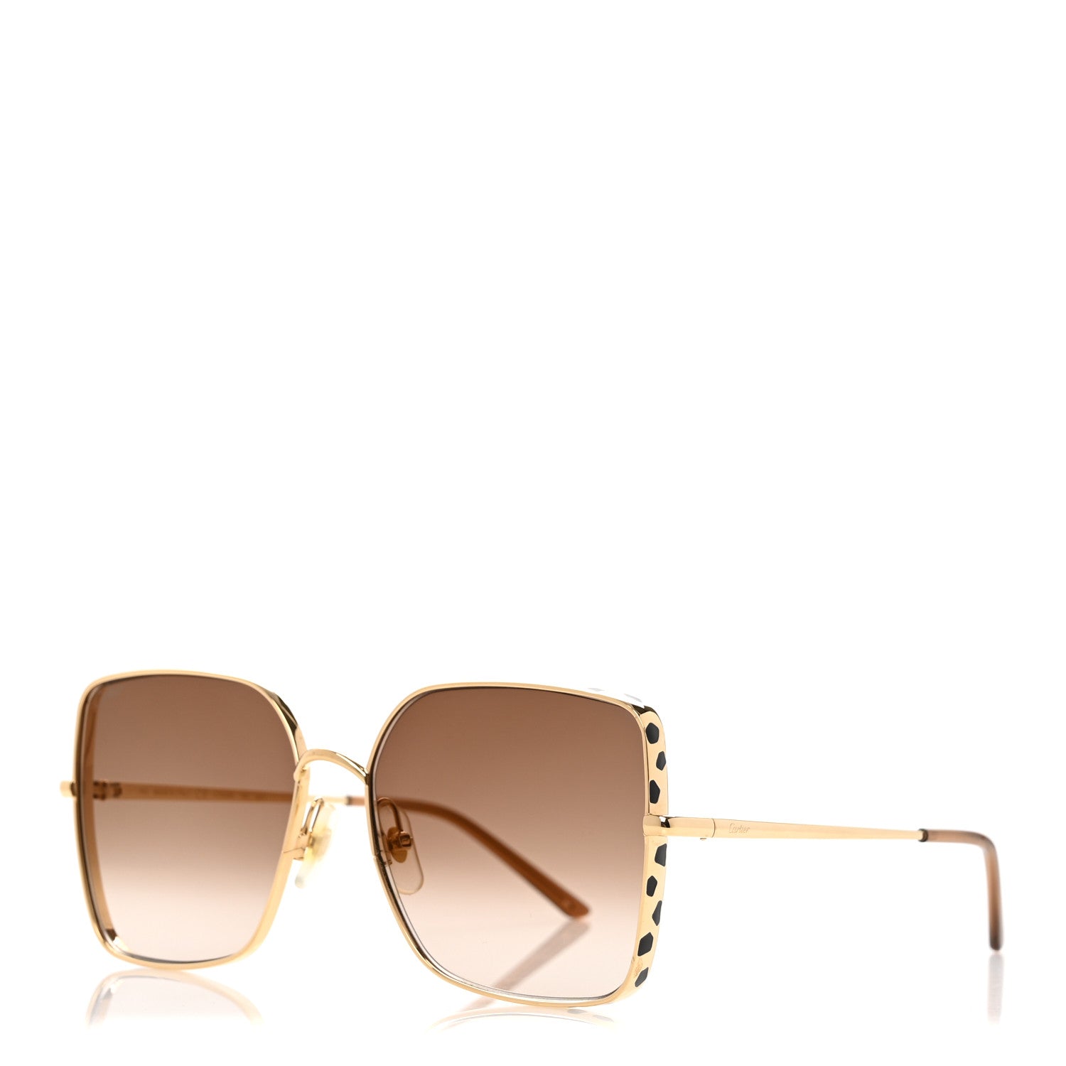 Cartier Panthere de Cartier Sunglasses CT0299S Gold Black 1 of 9