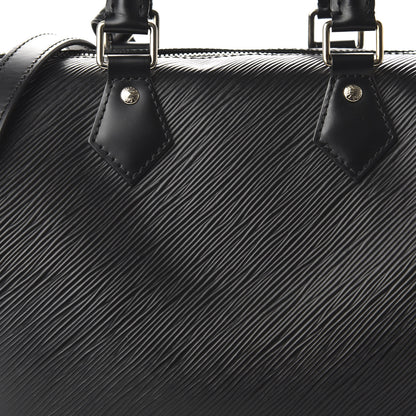 Louis Vuitton Epi Speedy Bandouliere 25 Black 10 of 10