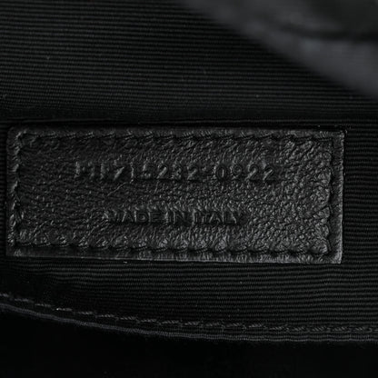 Saint Laurent Calfskin Matelasse Monogram Monochrome Lou Camera Bag Black 7 of 10