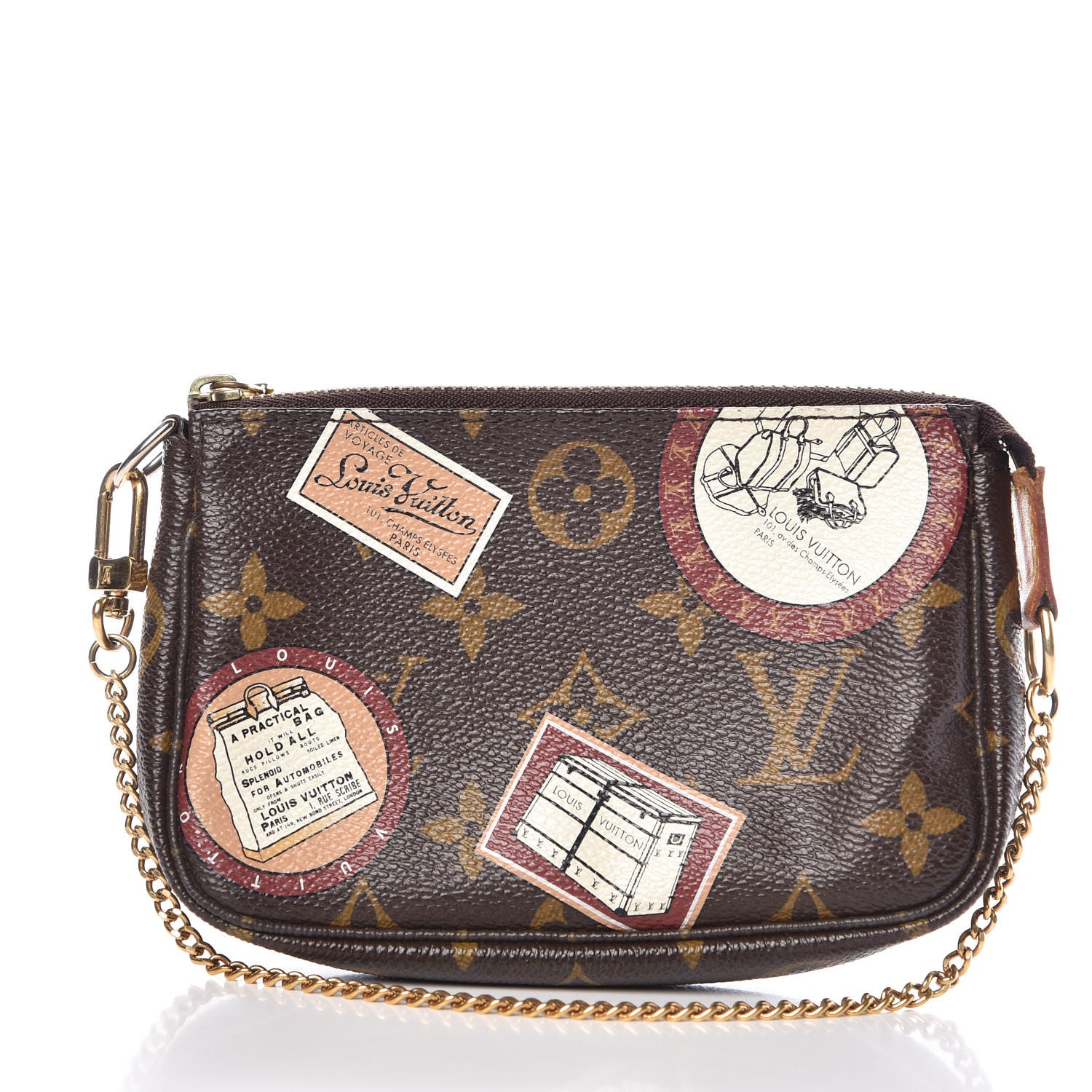 Louis Vuitton Monogram Stamp Mini Pochette Accessories 1 of 11