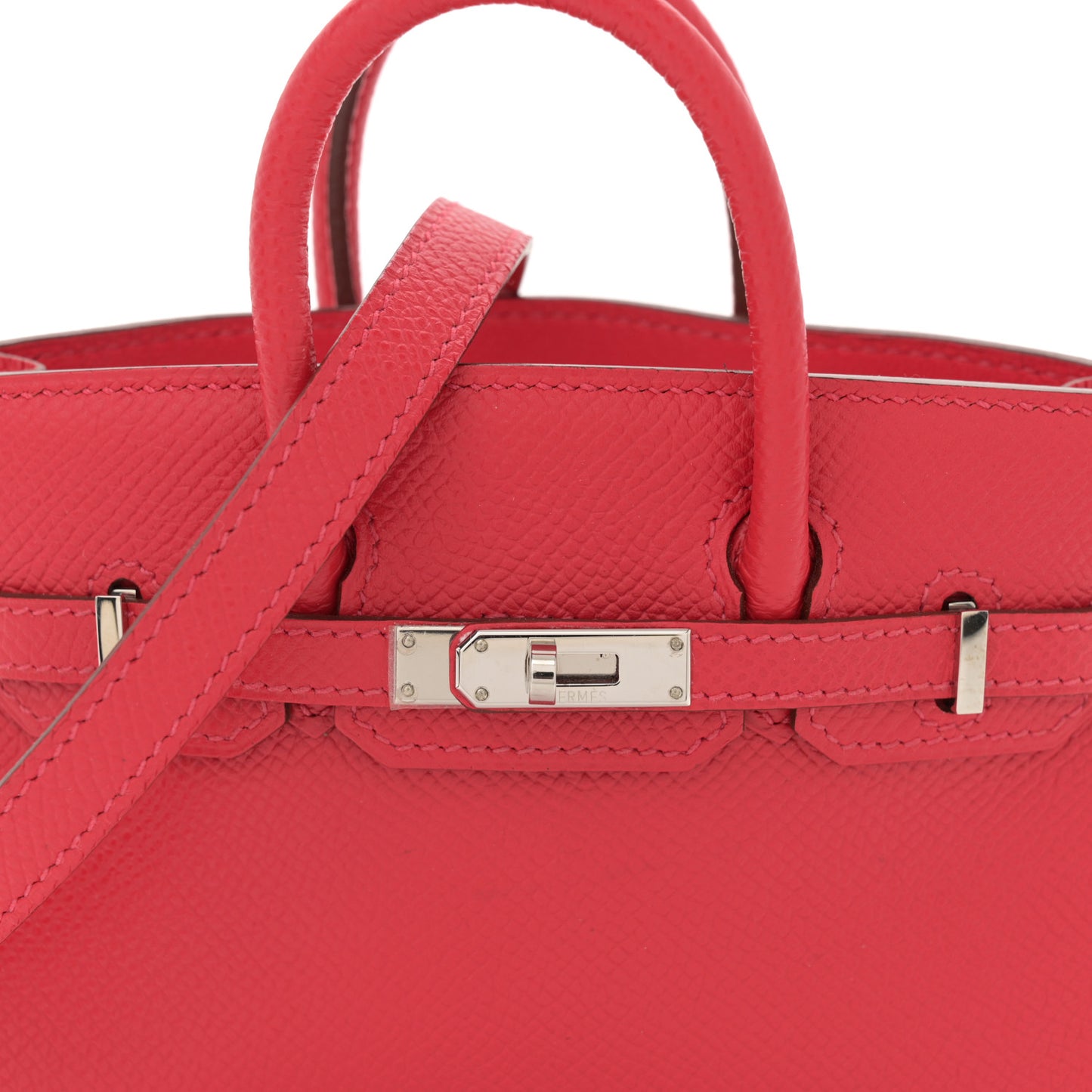 Epsom Micro Birkin 15 Bougainvillea