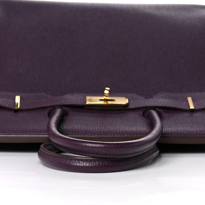 Hermes Togo Birkin 35 Raisin 16 of 37