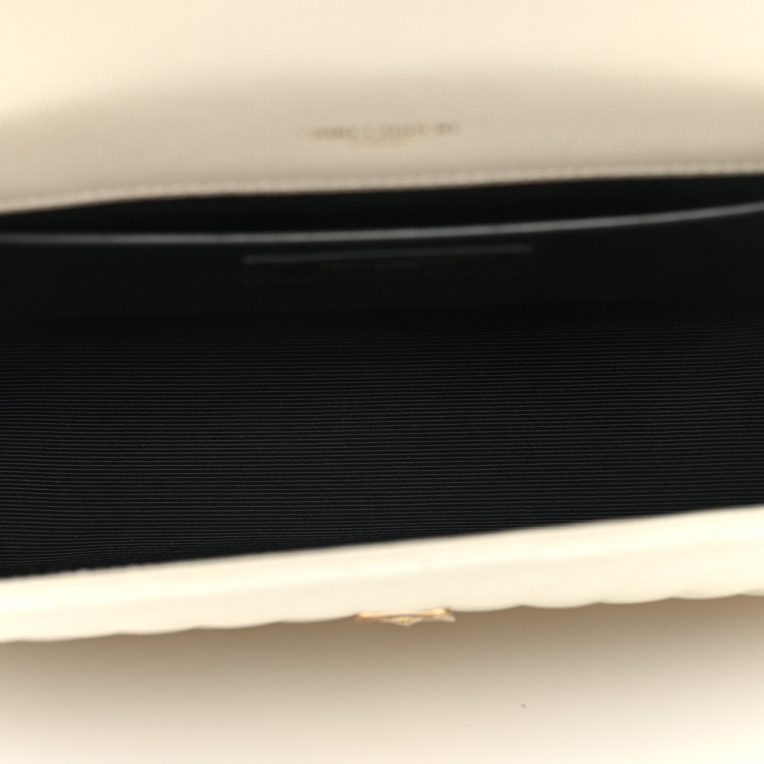 Saint Laurent Grain De Poudre Textured Mixed Matelasse Medium Triquilt Monogram Satchel Crema Soft 5 of 9