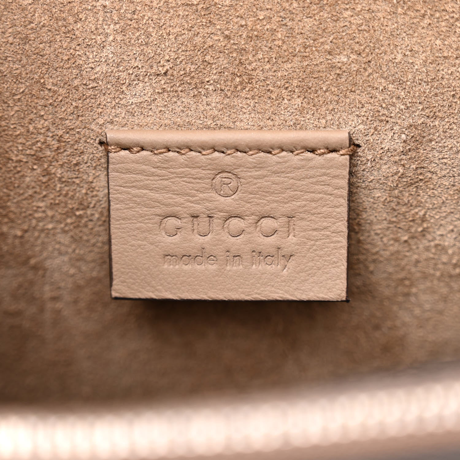 Gucci GG Supreme Monogram Medium Dionysus Shoulder Bag Taupe 6 of 10