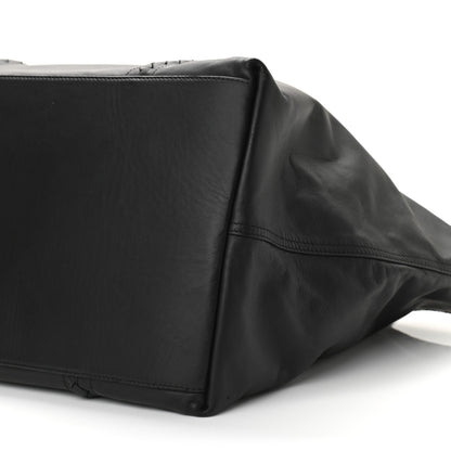 Bottega Veneta Nappa Nylon Medium Reversible Butterfly Shoulder Bag Black Cement 15 of 15