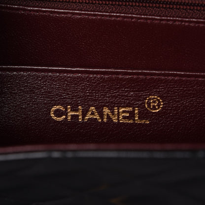Chanel Lambskin Quilted XL Jumbo Single Flap Black 7 of 9