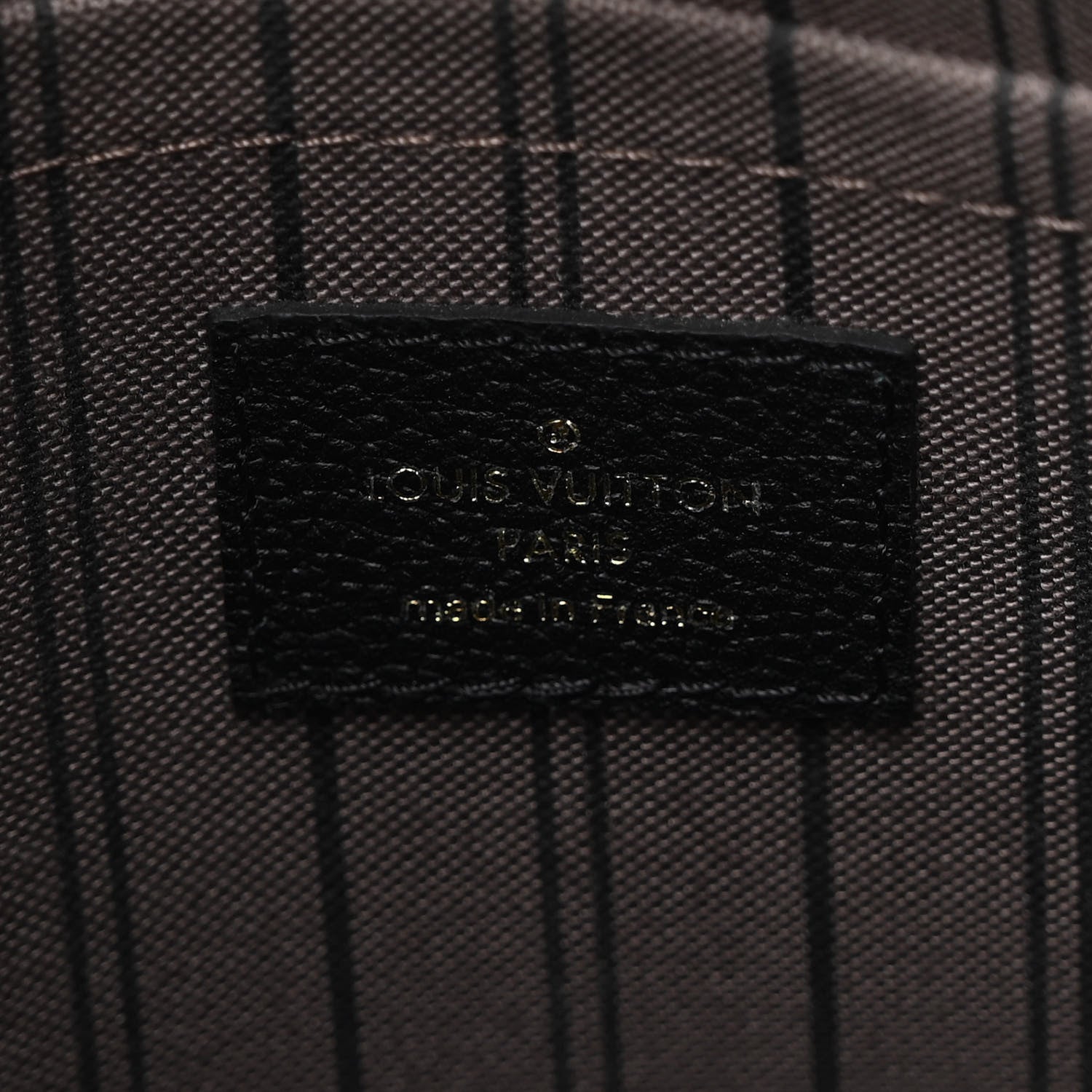 Louis Vuitton Empreinte Montaigne GM Black 6 of 10