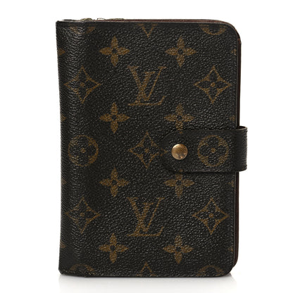 Louis Vuitton Monogram Porte Papier Zippe Wallet 1 of 8