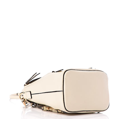Chloe Suede Calfskin Mini Faye Backpack Off White 4 of 13