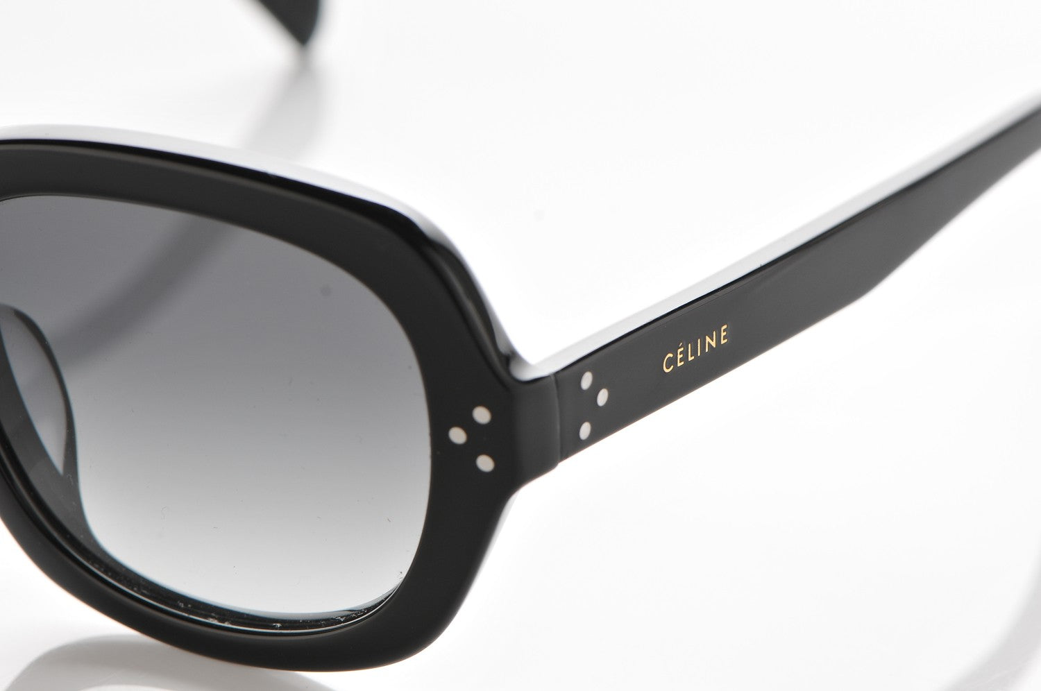 Celine Sunglasses CL 41013/F/S Black 8 of 8