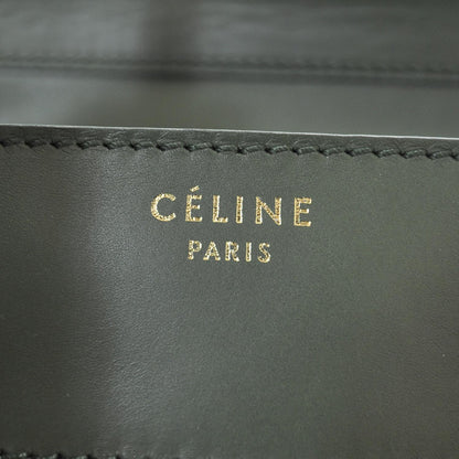 Celine Leather Suede Mini Luggage Green 8 of 8