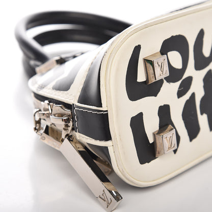 Louis Vuitton Graffiti Alma PM Black 7 of 9