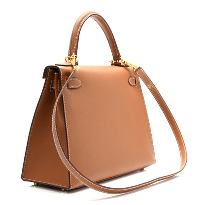 Hermes Epsom Kelly Sellier 28 Gold 3 of 9