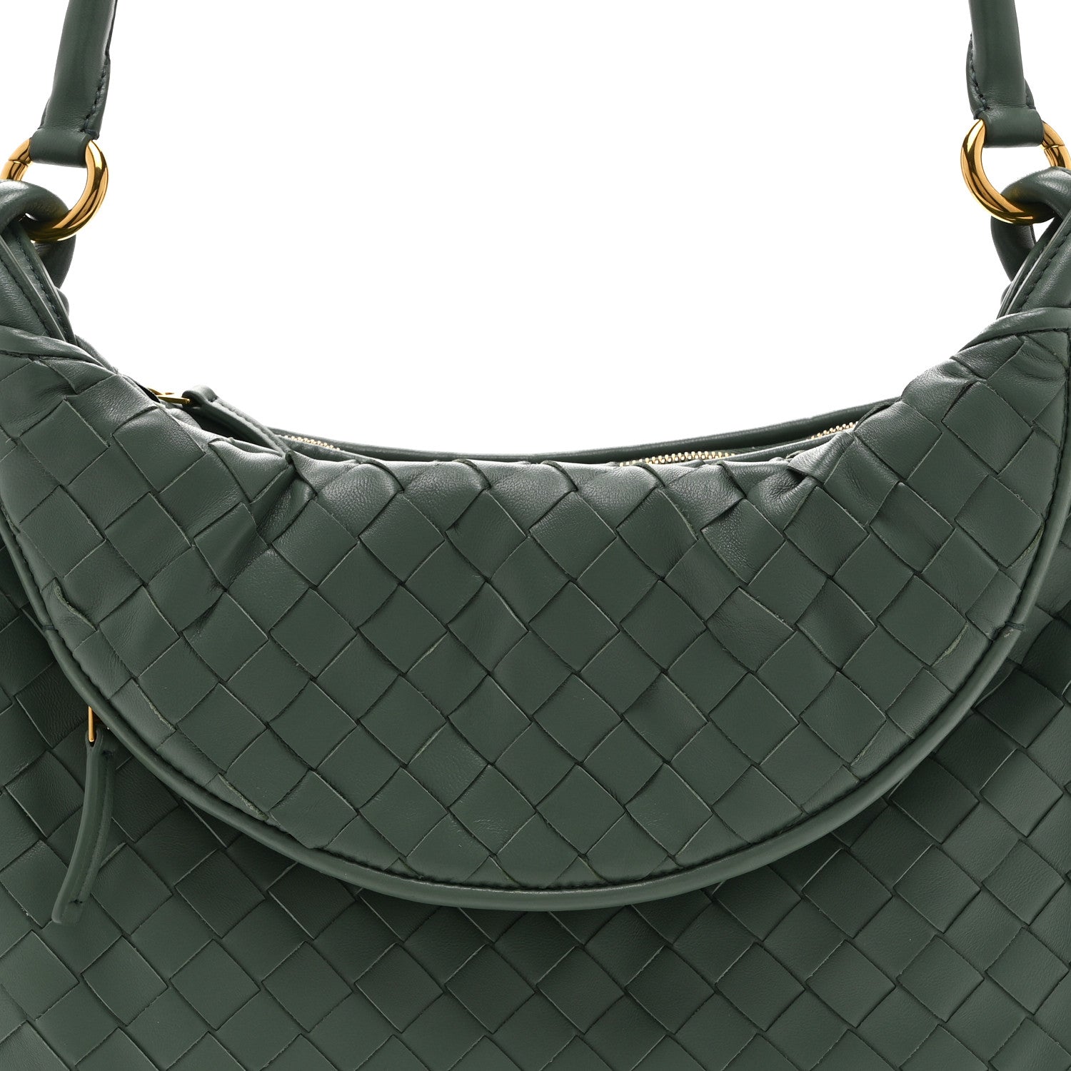 Bottega Veneta Nappa Intrecciato Medium Gemelli Aloe 11 of 13