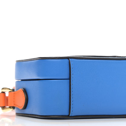 Gucci Vitello Eclipse Mini Interlocking G Shoulder Bag Bright Splash Carrot Orange 8 of 9