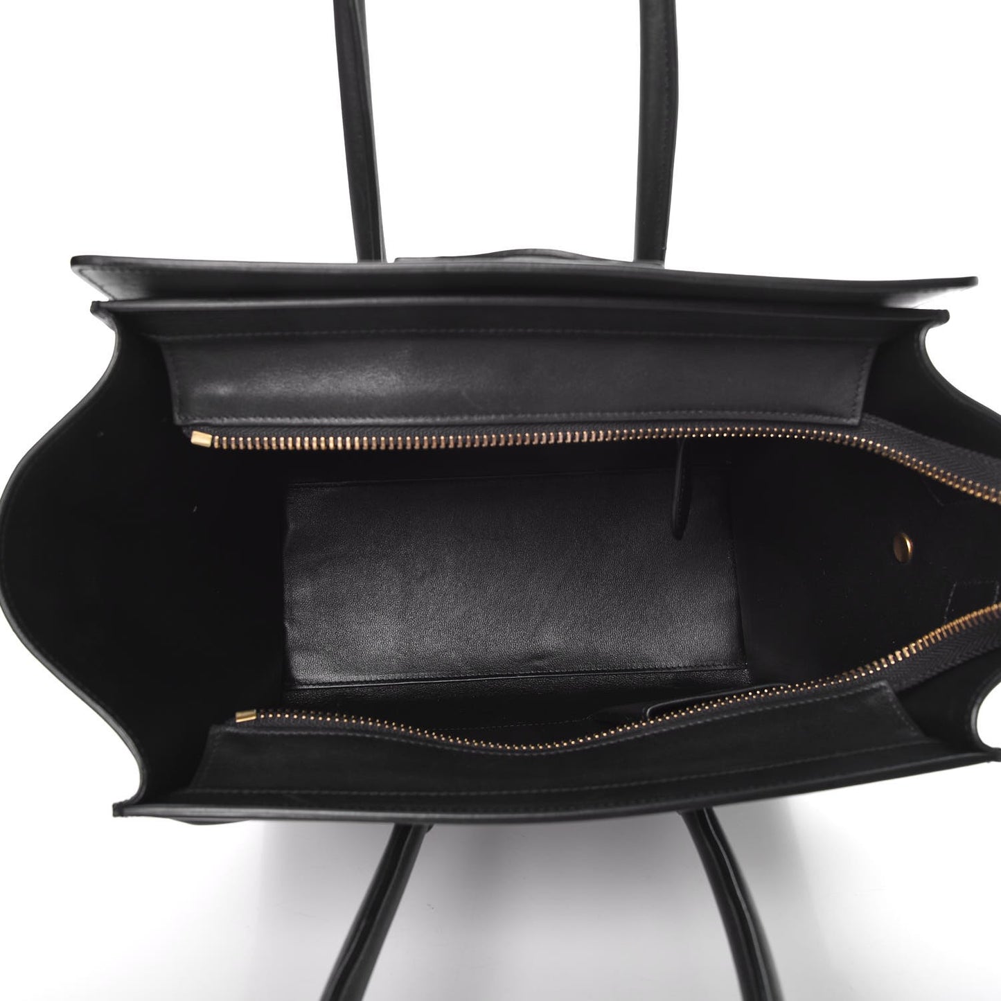 Smooth Calfskin Micro Luggage Black