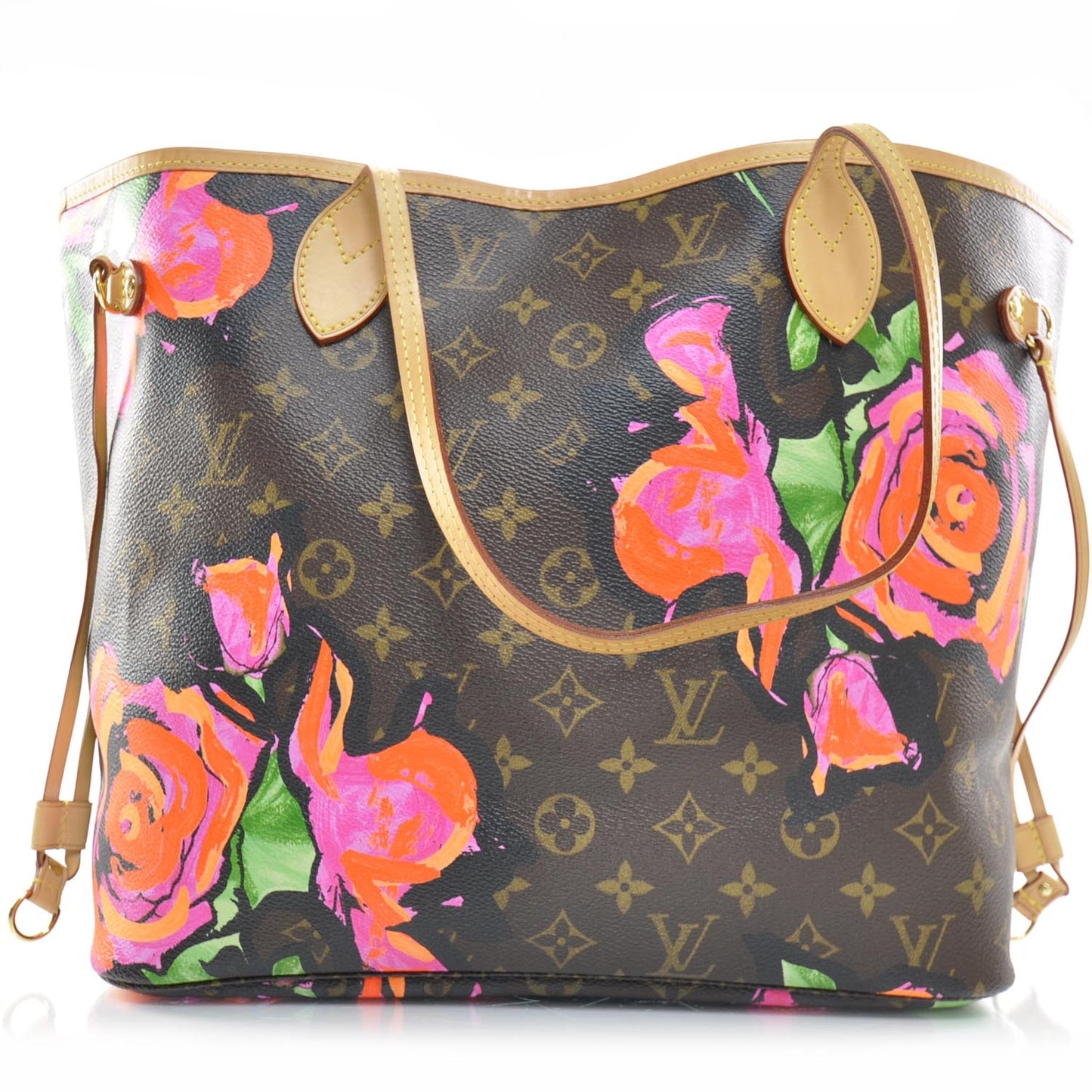 Monogram Roses Neverfull MM