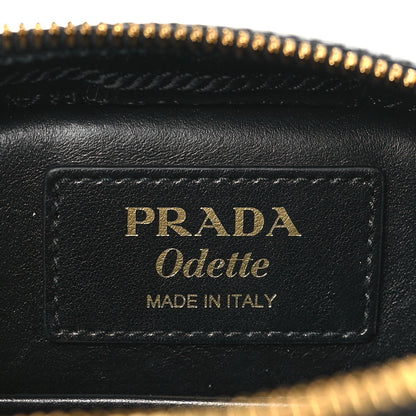 Prada Saffiano Lux Odette Crossbody Black 6 of 8