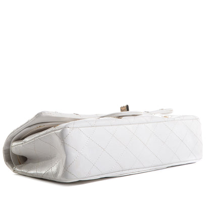 Chanel Calfskin CC Punk 2.55 Reissue 225 Flap White 4 of 9